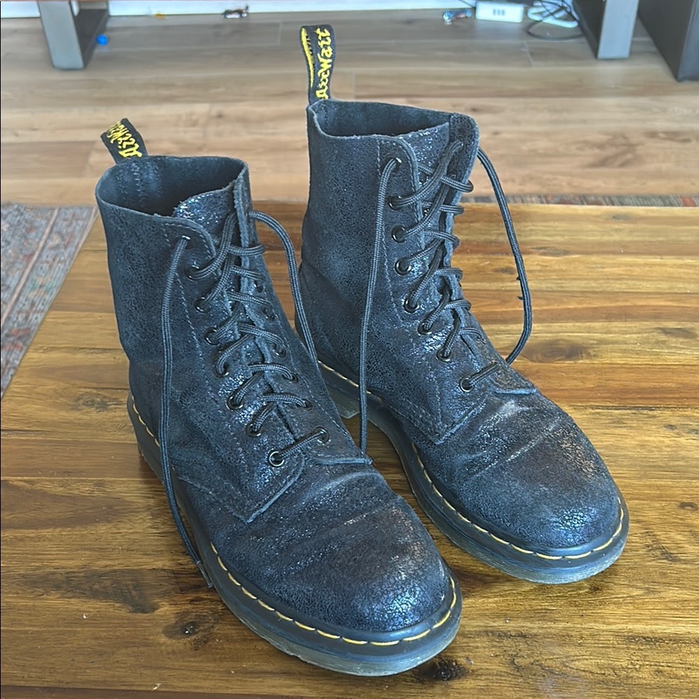 Dr. Martens Black Leather Women’s Boots